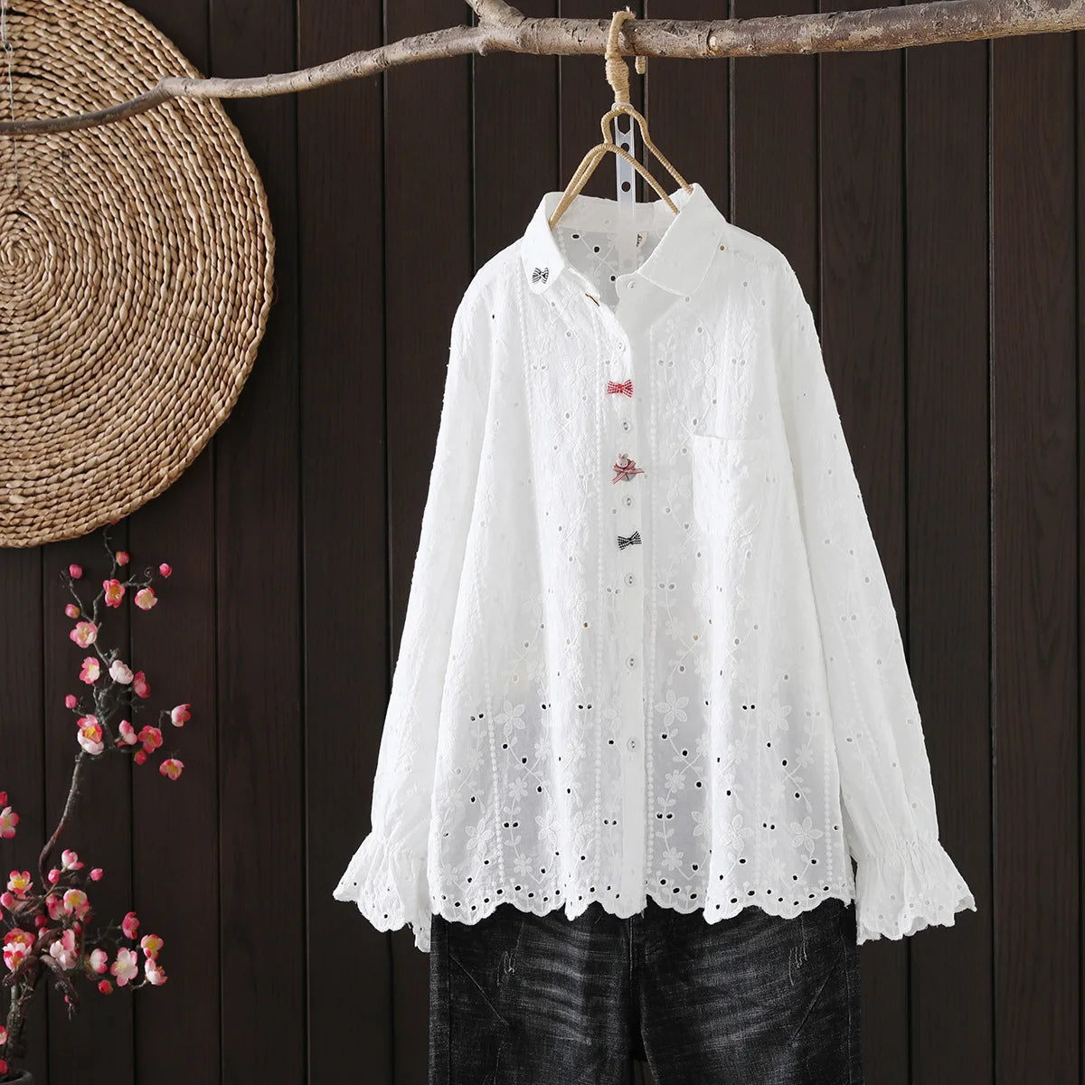Fiorella Embroidered Shirt